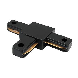 Соединитель T-образный однофазный к 50202X-P, 50203X-P Barra Lightstar 502137-P Черный