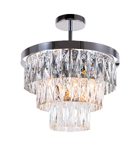 Люстра Ø400 x H430, мм, 6*40W (240W), CHROME (Хром) NewRgy 2431R/6A CHR