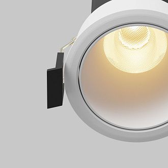 Встраиваемый светильник DL116-10W-2.7K-W **-9,7 см, *LED*10W, K, Maytoni technical Dip DL116-10W-2.7K-W, Белый, вр 6 см