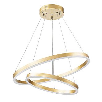 Подвесной светильник 3*60 см, 1*LED, 74W, 3000-6000K Arte Lamp Siren A2548SP-75GO, Золото