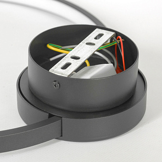 Бра настенное 34*6* см, 1*led*13W 3000K Lussole Lowell LSP-7108 черный