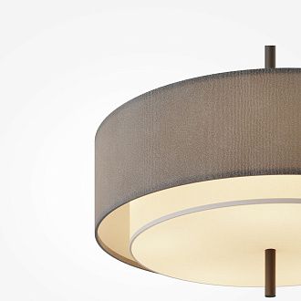Подвесной светильник 56-346 см, 5*E27*60W, 0K, Maytoni Bergamo MOD613PL-05GR, Черный