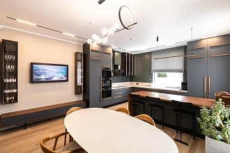 Светильник 117 см, 14W, 2700-6000K, Novotech 359307, черный