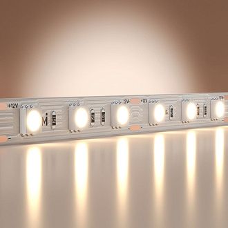 Светодиодная лента Base 12В 5050 14,4Вт/м 4000K 5м IP 20 201184 Maytoni Technical, цена за метр, катушкой по 5 м