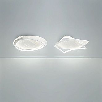 Светильник *48*-8,5 см, *LED*89W, 3000-6000K, Freya Страта/Strata FR6152CL-L89W, Белый