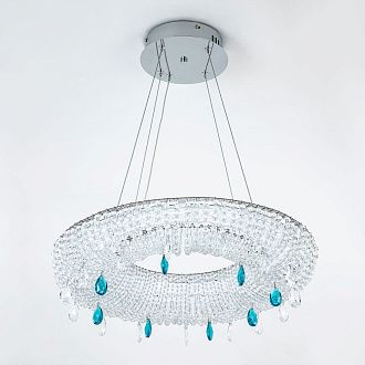 Подвесная люстра 50*50*120 см, LED 35W, 3000 / 6000K, Хром MODELUX ML.2306.500