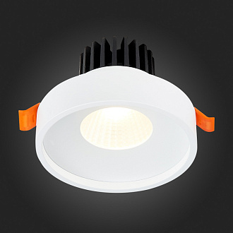 Встраиваемый светильник 10 см, 10W 4000K ST LUCE Встраиваемые светильники ST751.548.10 Белый, вр 6,5 см