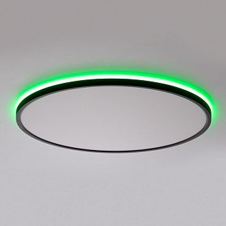 Светильник с пультом 50 см, 50W, 3000-5500K Чёрный LED RGB Citilux NORMA CL749501