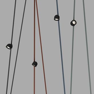 Светильник на шине *10*10,7- см, *LED*12W, 2700-6000K, Denkirs BELTY SPOT DK5640-BK, черный пластик