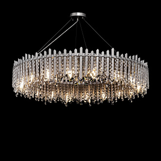 Подвесная люстра Maytoni Rocio MOD036PL-18N, диаметр 91 см, никель