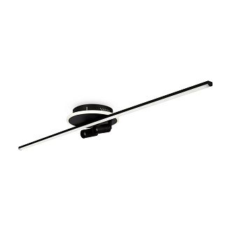 Светильник 101*20*-10 см, *LED*48W, 3000-6000K, Freya Ланс/Lans FR6056CL-L68B, Черный