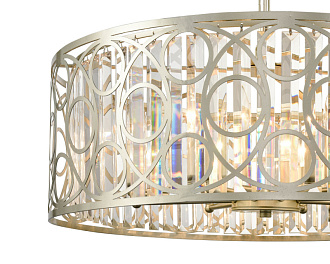 Подвесная люстра  61*110 см, 8*E14 шампань Vele Luce Riccio VL3164P08