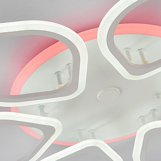 Люстра потолочная Citilux Ромби Смарт CL236A160E, 80W LED, 3000-5500K, диаметр 84 см, белый