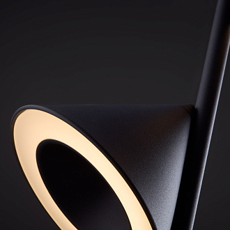 Светильник 27 см, 14W, 3000K, Freya Etro FR6141PL-L14B, черный