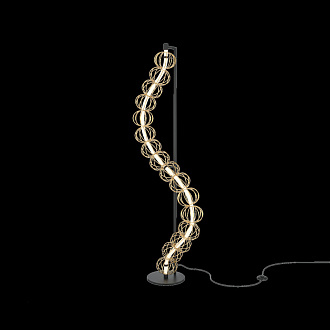 Торшер 56,9*25*154,7 см, LED*48W, 3000 К, Golden Cage MOD216FL-L38G3K Maytoni, Золото