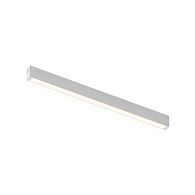 Трековый однофазный светильник 60 см, 27W, 3000K, Denkirs Simple Linear DK8105-WH, белый