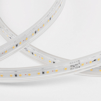 Светодиодная лента Лента светодиодная 220V 8W 60Led 2835 IP65 дневной белый, 50 м Elektrostandard