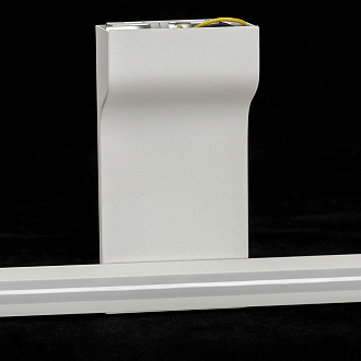 Бра настенное 40*18*5 см, 1*led*8W 3000K Lussole Bibb LSP-7203 белый
