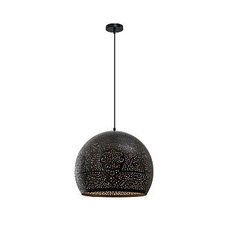 Подвесной светильник 40 см, Arte Lamp Celesta A7057SP-1BK, черный
