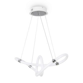 Подвесной светильник 54*22*-130 см, *LED*36W, 4000K, Freya Нарядный/Fancy FR6059PL-L47W, Белый и Хром