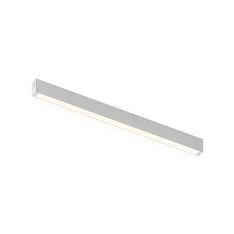 Трековый однофазный светильник 60 см, 27W, 3000K, Denkirs Simple Linear DK8105-WH, белый