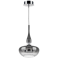 Подвес 25*50/180 см, 12W 3000K Lightstar Astra 804401 Серебро