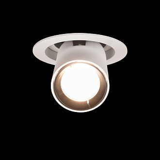 Встраиваемый светильник 10*11 см, 1*LED*12W 4000K LOFT IT Apex 10327/C White белый, вр 7,5 см