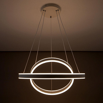 Светильник 60 см, 108W, 3000-5500K Citilux Дуэт CL719640 белый