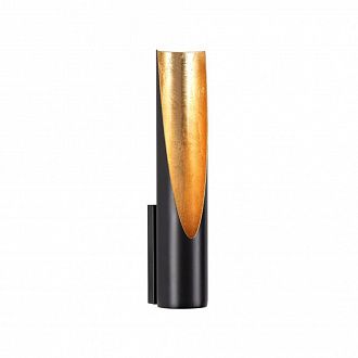 Настенный светодиодный светильник Odeon Light Whitney 3816/8WL, 8W, 3000К, черный-золото