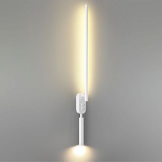 Бра 9,7*5*80,6 см, LED 9W*3000 К, Lumion Ferris белый, 5681/9WL