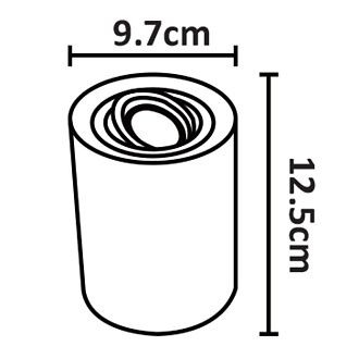 Накладной светильник Arte Lamp A5644PL-1WH белый