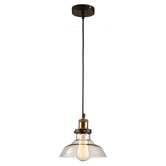 Подвесной светильник Lussole Glen cove GRLSP-9606, 20*25 см, черный