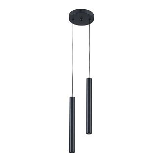 Подвесной светильник 14 см, 8W, 3000K, Lussole Cornville LSP-7504, черный