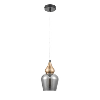 Подвесной светильник  15*146 см, 1*E27 черный, латунь Vele Luce Simone VL5564P21