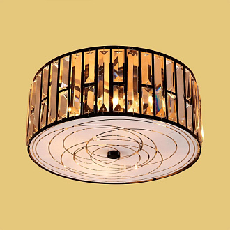 Люстра Citilux Гермес CL331151, диаметр 41 см, черный