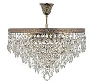 Люстра потолочная *46*25 см, 6*E27*60W, Arti Lampadari Castellana Nickel Castellana E 1.3.46.602 N, Матовый никель