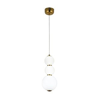 Подвес 15*15*200 см, 3*LED*24W, 4000K Gerhort G51204/3AB WT, Античная бронза