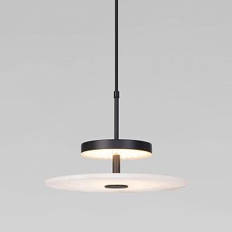 Подвесной светильник 30*30*22-173 см, LED*21W, 3000K, Eurosvet Thasos 40342 LED, черный, a069278