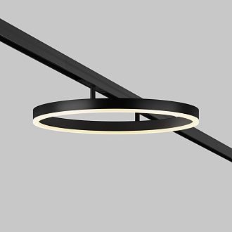 Трековый светильник40*8 см, *LED*24W, 3000K, Maytoni technical EXILITY TR227-2-24W3K-B, Черный