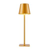 Настольная лампа 11*38 см, 1*LED, 3,5W, 4000K, F-Promo Pyari 4616-1T, золотой