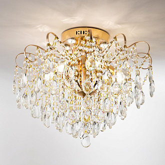 Люстра 57*57*43 см, Е14/LED 6x40W, Золото MODELUX ML.1702.6 GD