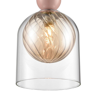 Подвесной светильник 12 см, Lumion Gallo 8067/1A, разноцветный