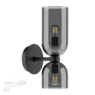 Настенное бра Odeon Light Orinoco 4804/2W, черный