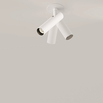 Встраиваемый светильник 3*3*15,1 см, LED, 6W, 3000К, Maytoni Technical Focus T C141RS-L125-6W3K-W белый, вр 5,5 см