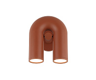 Бра 24 см, 12W, 3000-6000K, Kink Light 08465-1,06, терраотовый