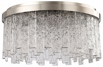 Люстра потолочная 60*60*28,5 см, 8*E14 40W Глянцевый никель Stilfort Frostyle 2155/11/08C