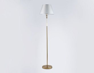 Торшер с абажуром **155- см, 1*E27*60W, K, Ambrella Light High Light LH71028, латунь
