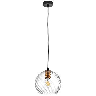 Подвес *20*20,4-123 см, 1*E27*12W, Lightstar Nubella 806130, Черный; Бронза