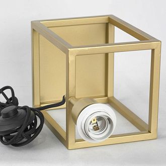 Торшер 155 см, Lussole Woodruff LSP-5023, золотистый