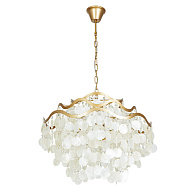 Светильник подвесной 60*46 см, 9*E14 матовое золото Arte lamp Pipirima A4065SP-9SG